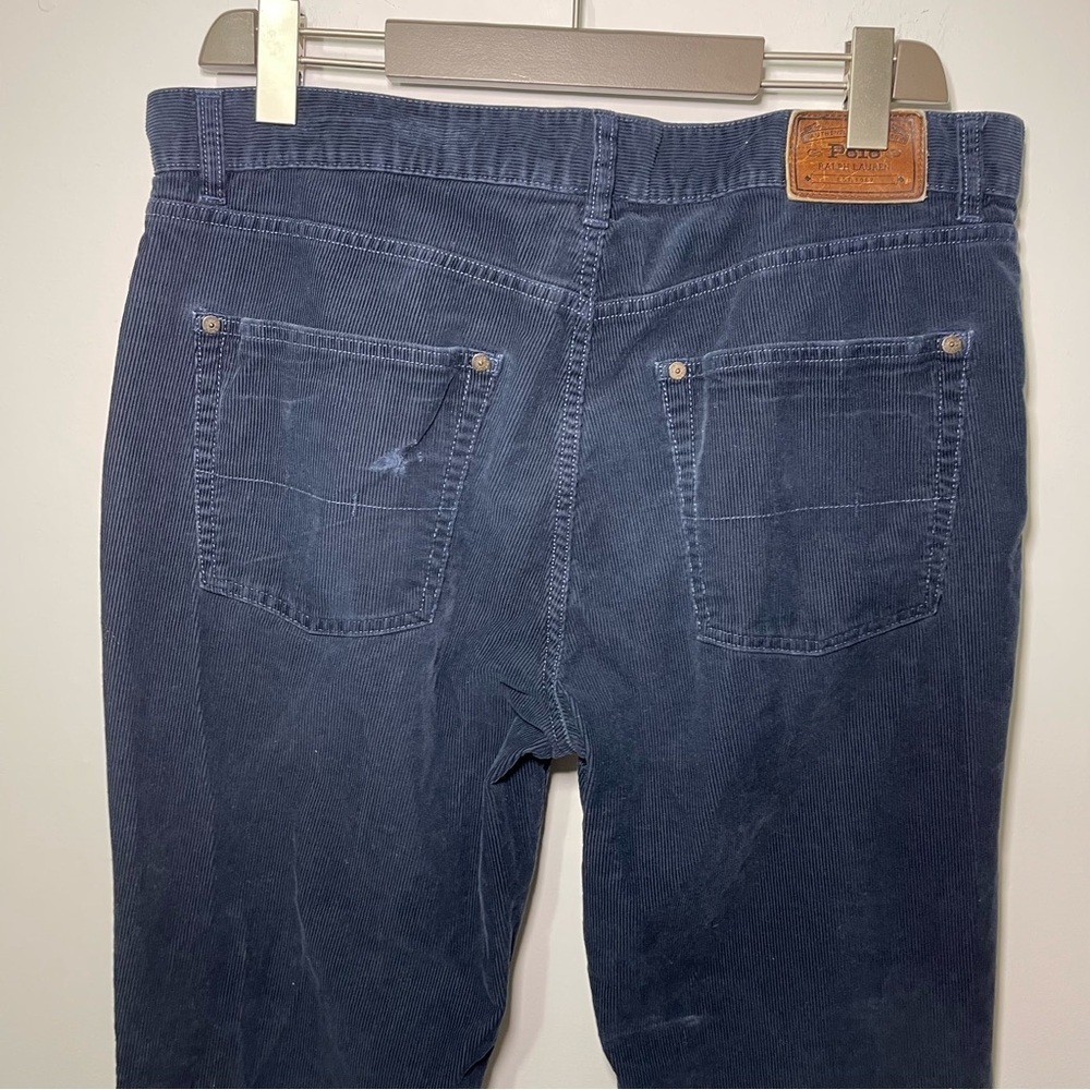 Polo Ralph Lauren Men’s Navy Vintage corduroy casual pants in size 36x32 - Picture 6 of 10